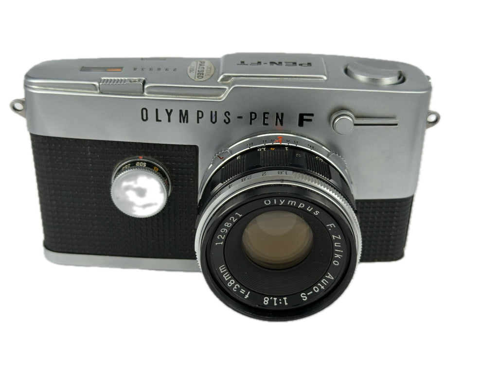 Olympus Pen F with 38mm f1.8 F. Zuiko Auto-S