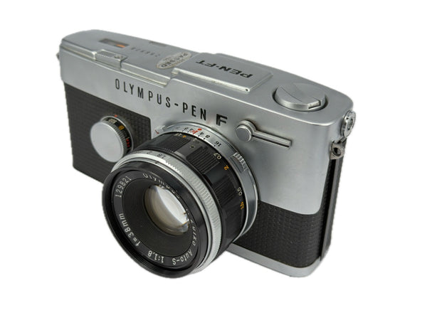 Olympus Pen F with 38mm f1.8 F. Zuiko Auto-S