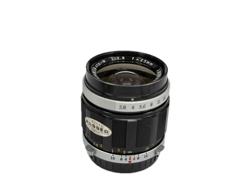 Olympus 25mm f2.8 G.Zuiko Auto-W - Pen F