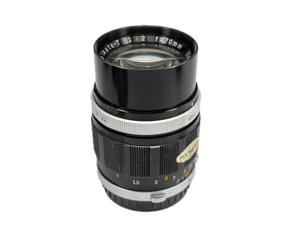 Olympus 70mm f2 F.Zuiko Auto-T - for Pen F