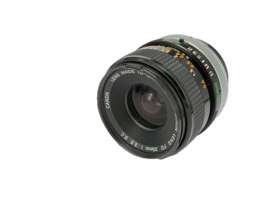 Canon FD 35mm f3.5 S.C