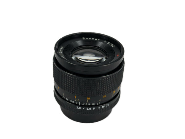 Zeiss 85mm f2.8 Sonnar - Contax Yashica mount - serviced June 2026