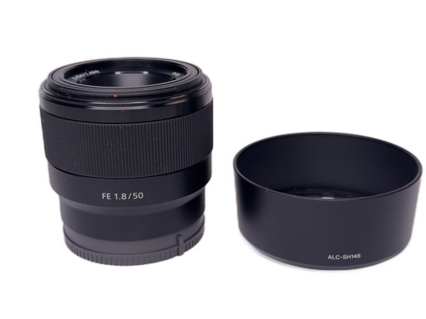 Sony FE 50mm f1.8 with box