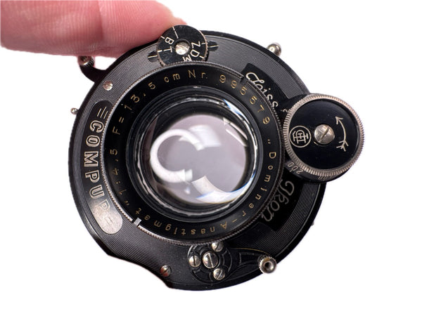 Zeiss Ikon 13.5cm f4.5 Dominar-Anastigmat in Compur shutter - cl'a August 2025
