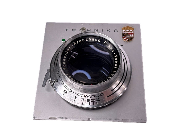 Schneider 135mm f3.8 Press-Xenar in Synchro-Compur shutter - Cl'a August 2025