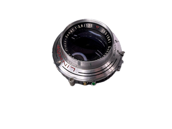 Schneider 135mm f3.8 Press-Xenar in Synchro-Compur shutter - Cl'a August 2025