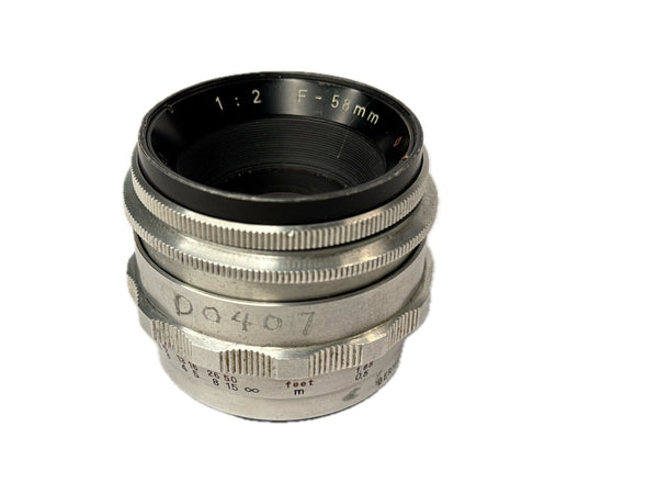 Zeiss 58mm f2 Biotar - M42 mount