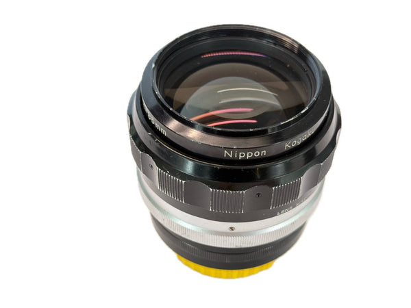 Nikon 85mm f1.8 Nikkor-H Auto - serviced June 2026