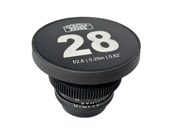 Contax 28mm f2.8 Zeiss Distagon - CY mount