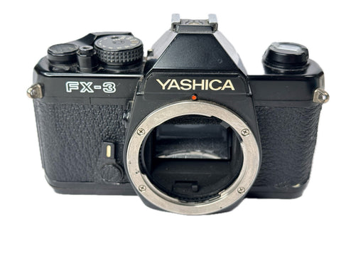 Yashica FX-3 - New light seals May 2023