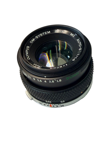 Olympus OM 50mm f1.8 Auto-S