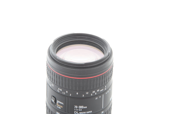 Sigma 70-300mm f4-5.6 DL Macro - Canon EF