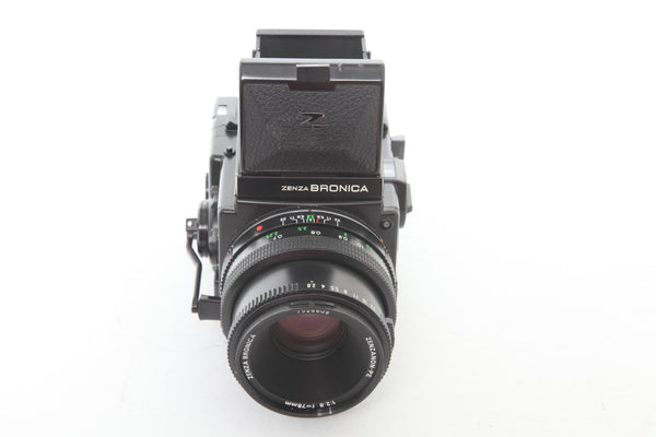 Bronica ETR Si with 75mm f2.8 Zenzanon-PE