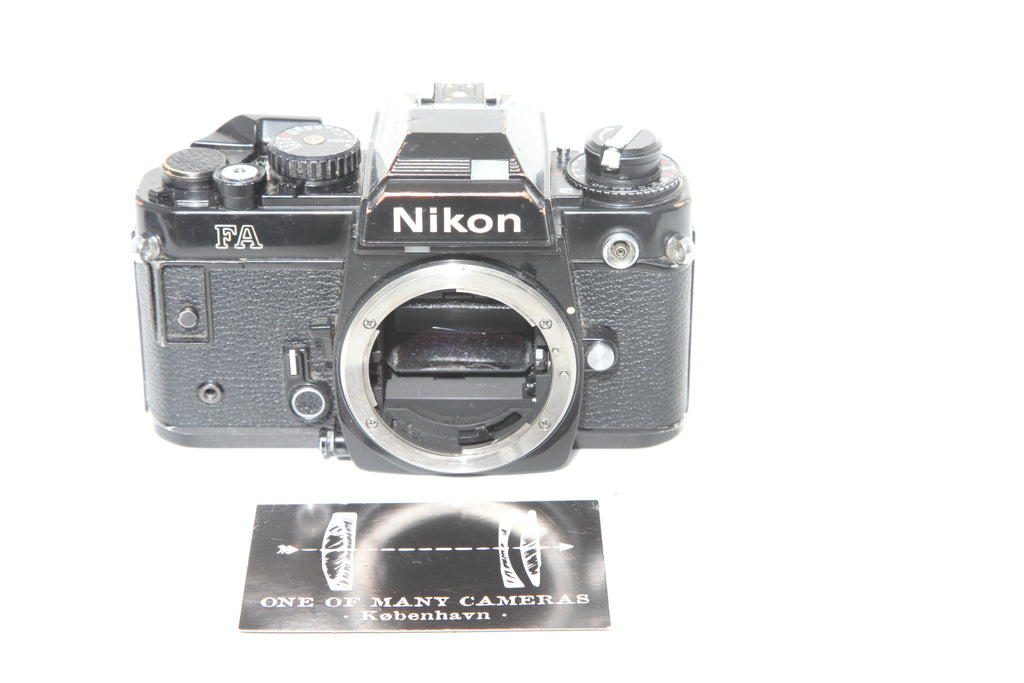 Nikon FA Black - new light seals November 2023