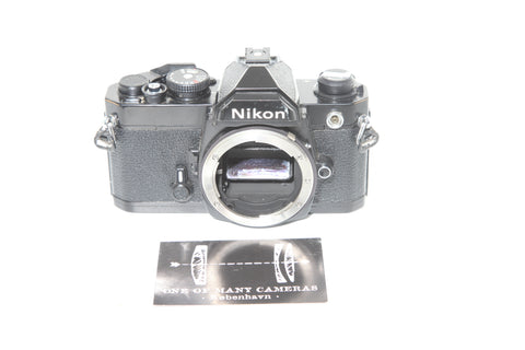 Nikon FM Black - New light seals October 2023