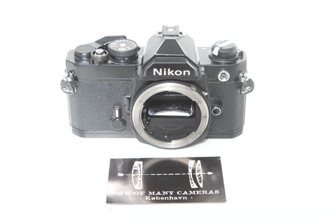 Nikon FM Black - New light seals November 2023