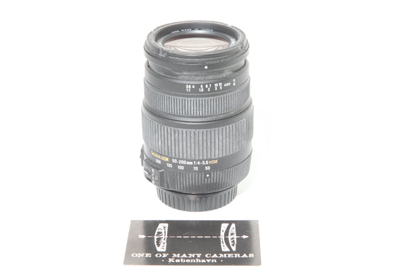 Sigma 50-200mm f4-5.6 DX HSM - For Nikon