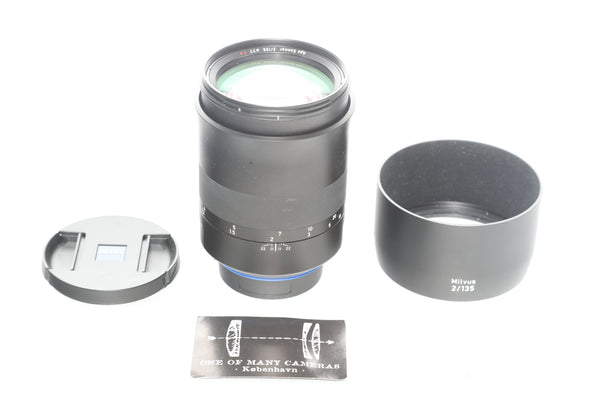 Zeiss ZE 135mm f2 Apo Sonnar - Like new