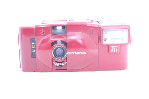 Olympus XA2 RED with A11