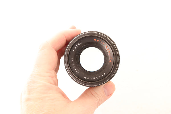 Pentacon 50mm f1.8 Electric Multi Coating - M42 mount