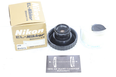 Nikon 50mm f4 El-Nikkor