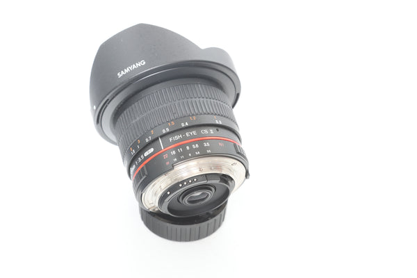 Samyang 8mm f3.5 Fish-eye CS II Aspherical - Nikon mount