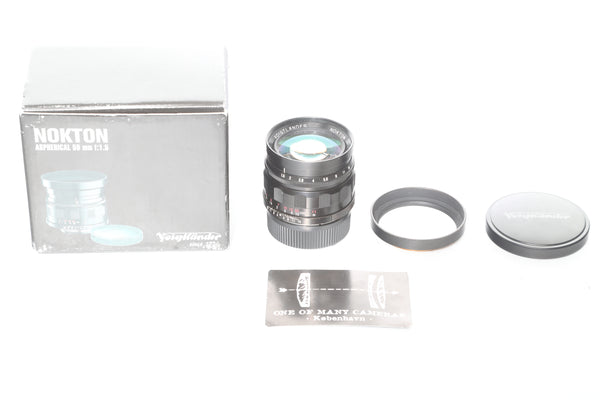 Voigtlander 50mm f1.5 Aspherical - for Leica