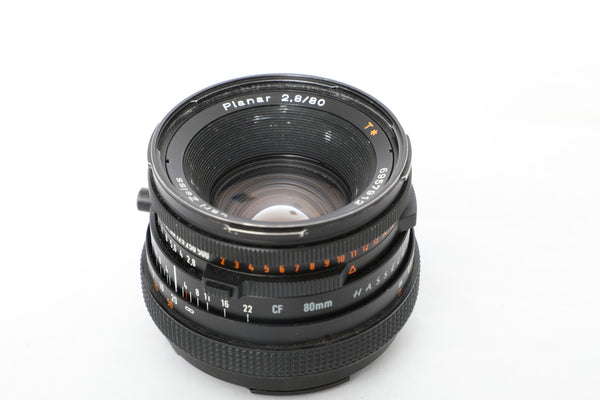 Hasselblad 80mm f2.8 CF Zeiss Planar T* Black - cl'a May 2023