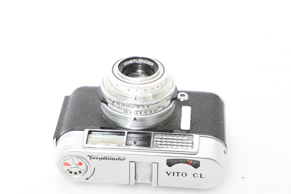 Voigtlander Vito CL with 50mm f2.8 Lanthar