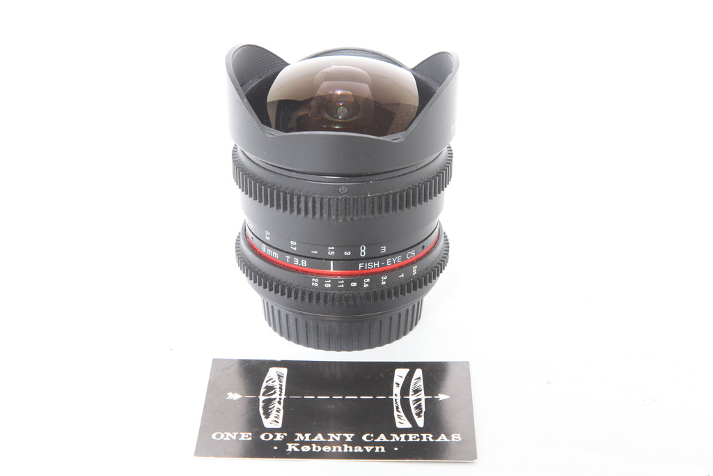 Samyang 8mm f3.5 Fish-eye CS Aspherical for Canon