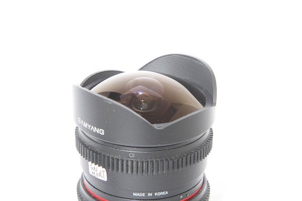 Samyang 8mm f3.5 Fish-eye CS Aspherical for Canon