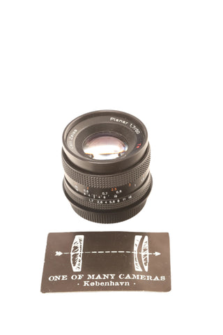 Contax 50mm f1.7 Zeiss Planar - Contax Yashica