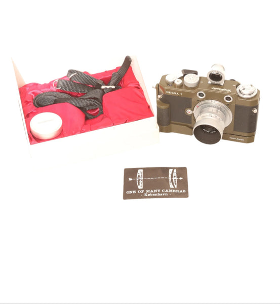 Voigtlander Bessa-T Heliar 101 Years Model Olive with 50mm F3.5