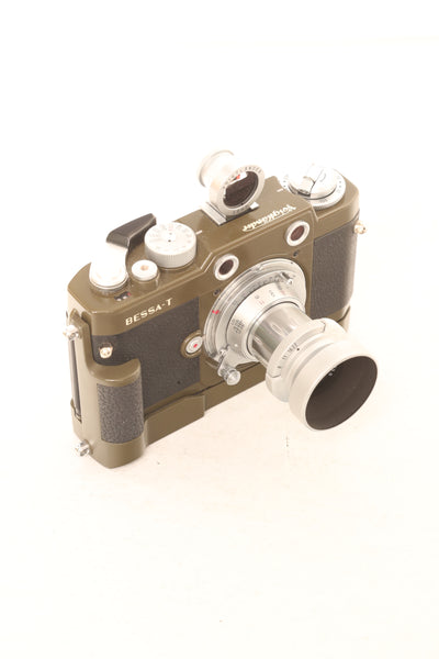 Voigtlander Bessa-T Heliar 101 Years Model Olive with 50mm F3.5