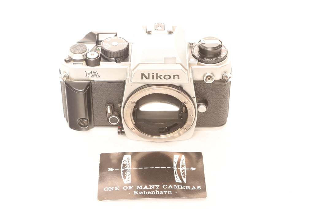 Nikon FA Chrome - new light seals March 2025