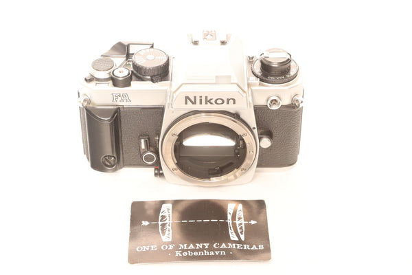 Nikon FA Chrome - new light seals March 2025