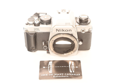 Nikon FA Chrome - new light seals March 2025