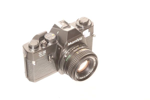 Mamiya ZE with 50mm f1.7 - New light seals March 2025