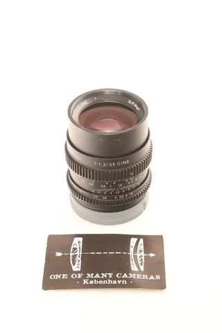 SLR Magic 35mm f1.2 CINE - Sony E mount - serviced February 2025
