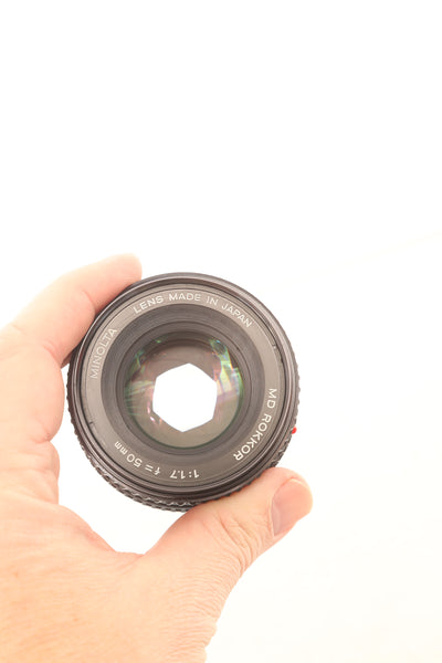 Minolta 50mm f1.7 MD Rokkor