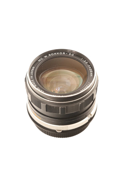 Minolta 28mm f3.5 W.Rokkor-SG