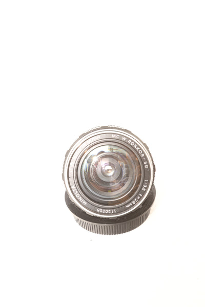 Minolta 28mm f3.5 W.Rokkor-SG