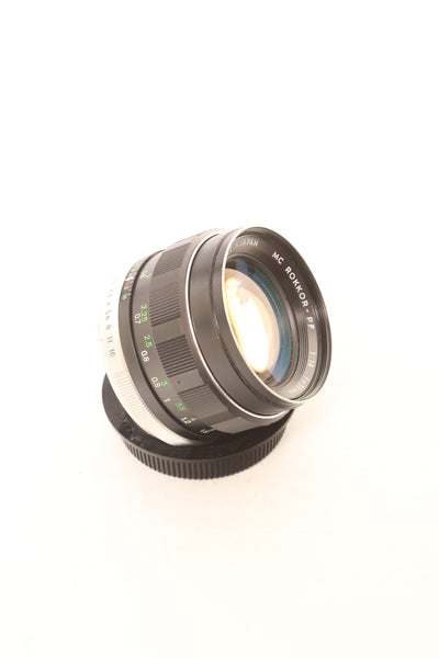 Minolta 58mm f1.4 MC Rokkor-PF