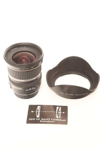 Canon EF-S 10-22mm f3.5-4.5 Ultrasonic