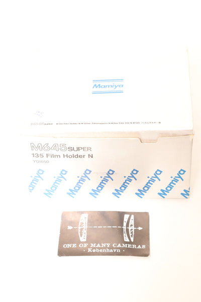 Mamiya M645 Super 135 Film Holder N Y01650 - in box