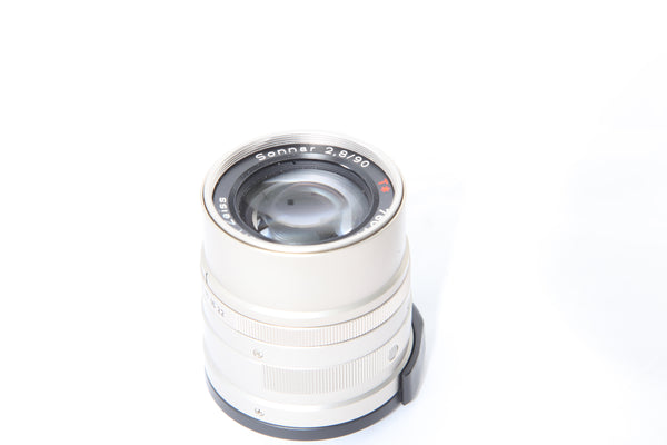 Contax G 90mm f2.8 Sonnar with hood GG-3