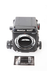 Mamiya RZ67 Pro II – One Of Many Cameras