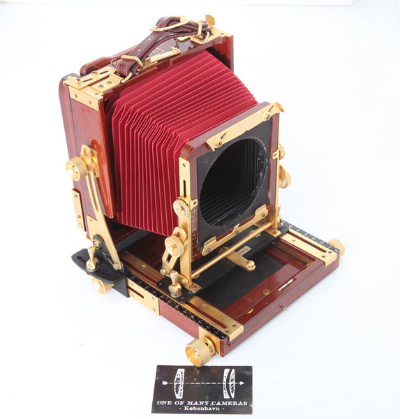 Tachihara Hope Field Camera 4x5 Rosewood Red Bellows