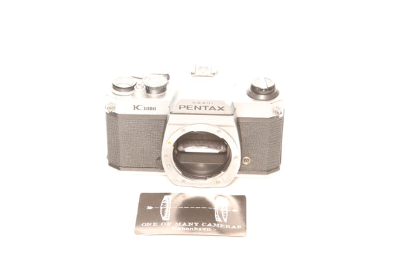 Pentax K1000 - new light seals December 2024