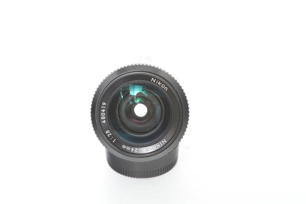 Nikon 24mm f2.8 Nikkor Pre-AI - cl'a July 2024